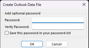 Set Password